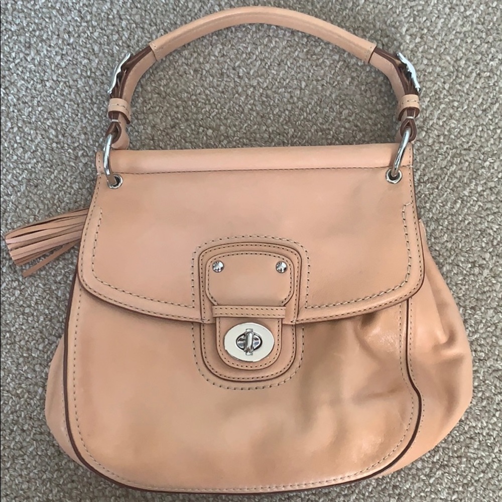 Tan Coach Bag